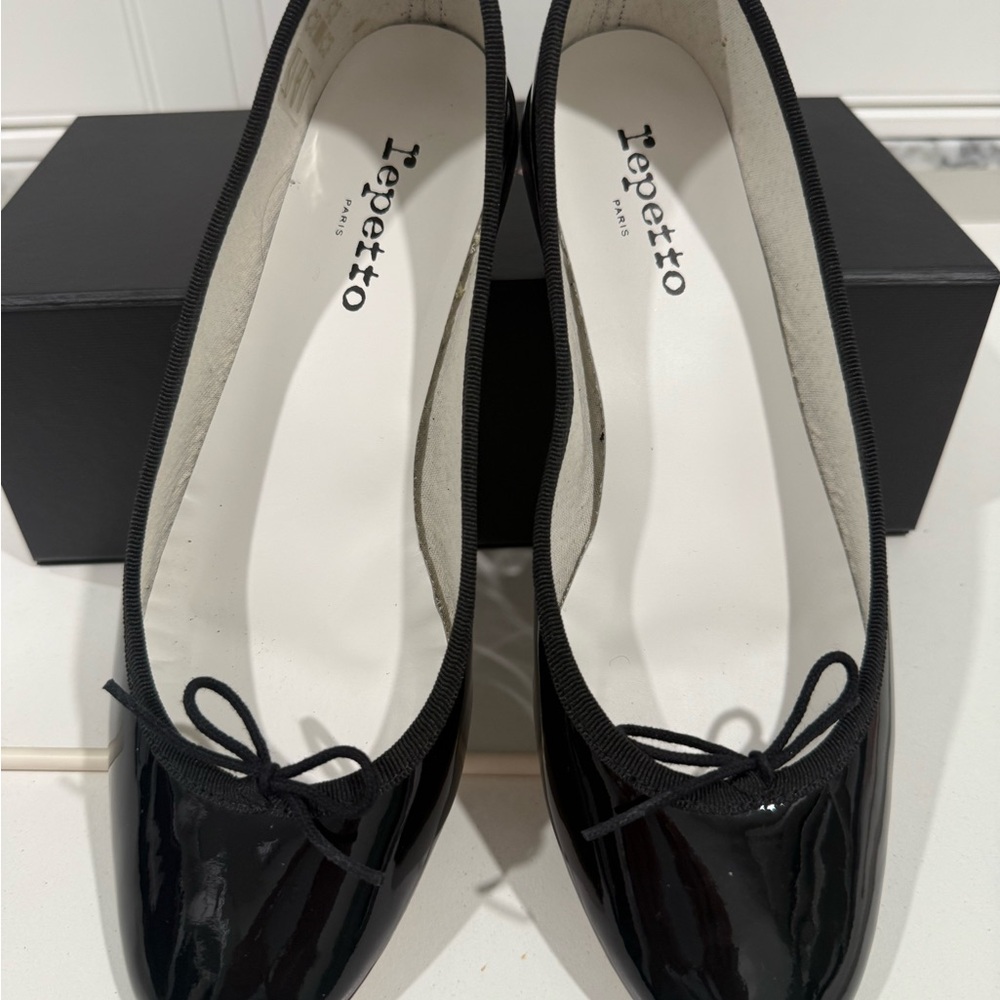 Repetto Women's Black Ballet Flats